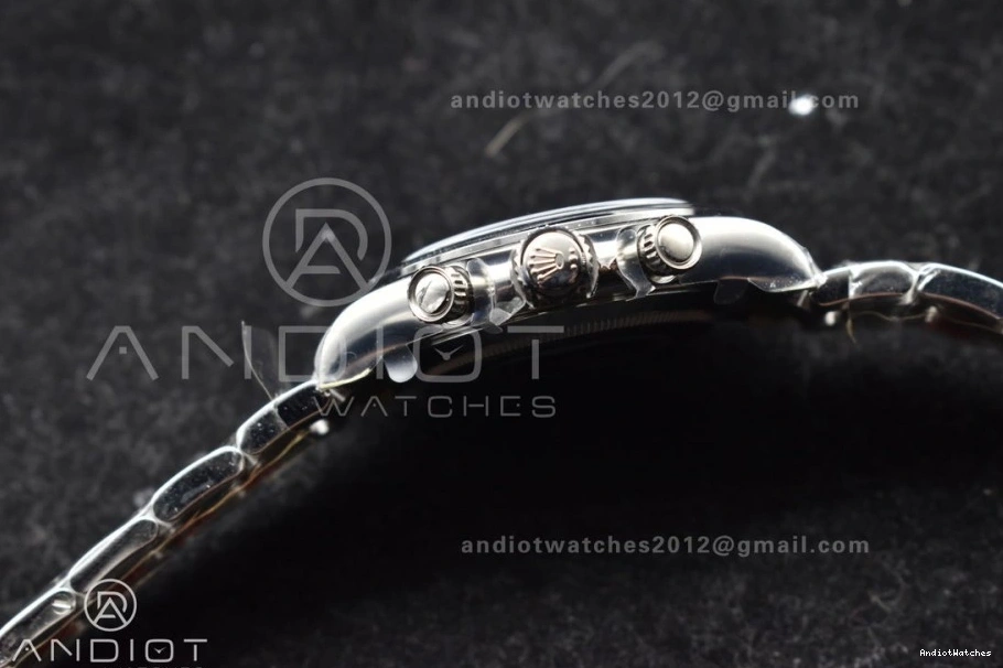 Supportive V SS Markers 1:1 Bracelet SA4130 Best 116509 on White 744 Dial Clean Edition Arabic Daytona 0401